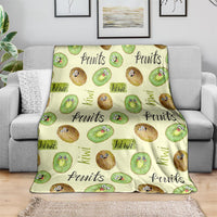Kiwi Cute Humorous Blanket New Zealand Fruit DT02 - Polynesian Pride