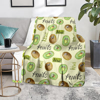 Kiwi Cute Humorous Blanket New Zealand Fruit DT02 - Polynesian Pride
