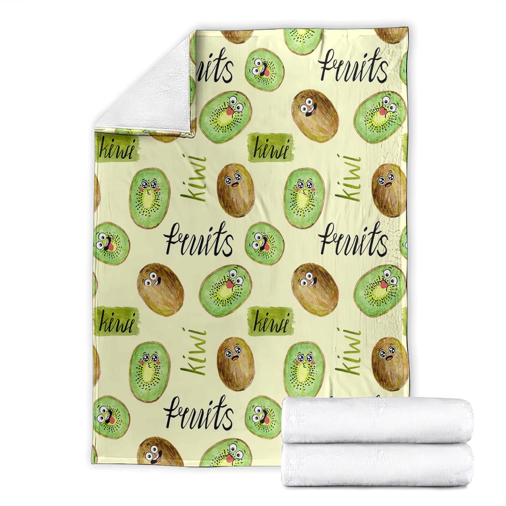 Kiwi Cute Humorous Blanket New Zealand Fruit DT02 - Polynesian Pride