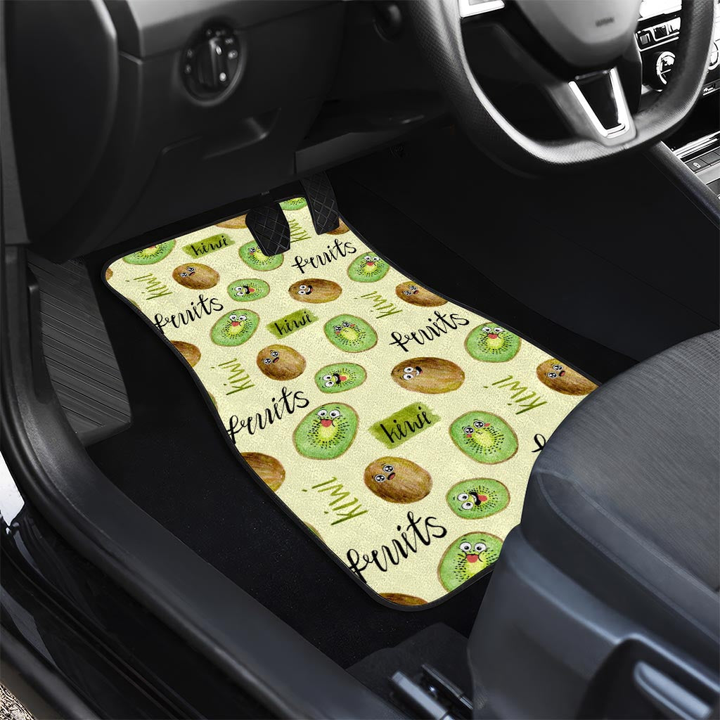 Kiwi Cute Humorous Car Mats New Zealand Fruit DT02 - Polynesian Pride