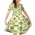 Kiwi Cute Humorous Family Matching Off The Shoulder Long Sleeve Dress and Hawaiian Shirt New Zealand Fruit