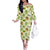 Kiwi Cute Humorous Family Matching Off The Shoulder Long Sleeve Dress and Hawaiian Shirt New Zealand Fruit