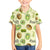 Kiwi Cute Humorous Family Matching Off The Shoulder Long Sleeve Dress and Hawaiian Shirt New Zealand Fruit