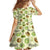 Kiwi Cute Humorous Family Matching Off Shoulder Maxi Dress and Hawaiian Shirt New Zealand Fruit