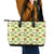 Kiwi Cute Humorous Leather Tote Bag New Zealand Fruit