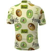 Kiwi Cute Humorous Polo Shirt New Zealand Fruit DT02 - Polynesian Pride