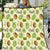 Kiwi Cute Humorous Quilt New Zealand Fruit