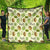 Kiwi Cute Humorous Quilt New Zealand Fruit