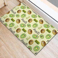 Kiwi Cute Humorous Rubber Doormat New Zealand Fruit DT02 - Polynesian Pride