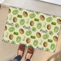 Kiwi Cute Humorous Rubber Doormat New Zealand Fruit DT02 - Polynesian Pride