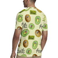 Kiwi Cute Humorous Rugby Jersey New Zealand Fruit DT02 - Polynesian Pride