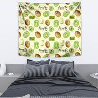 Kiwi Cute Humorous Tapestry New Zealand Fruit DT02 - Polynesian Pride