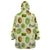 Kiwi Cute Humorous Wearable Blanket Hoodie New Zealand Fruit