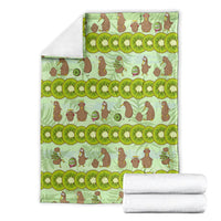 New Zealand Kiwi Fruit Witty Kiwi Bird Blanket DT02 - Polynesian Pride