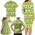 New Zealand Kiwi Fruit Witty Kiwi Bird Family Matching Long Sleeve Bodycon Dress and Hawaiian Shirt