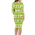 New Zealand Kiwi Fruit Witty Kiwi Bird Family Matching Long Sleeve Bodycon Dress and Hawaiian Shirt