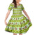 New Zealand Kiwi Fruit Witty Kiwi Bird Family Matching Off Shoulder Short Dress and Hawaiian Shirt