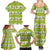 New Zealand Kiwi Fruit Witty Kiwi Bird Family Matching Summer Maxi Dress and Hawaiian Shirt