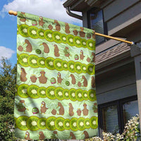 New Zealand Kiwi Fruit Witty Kiwi Bird Garden Flag DT02 - Polynesian Pride