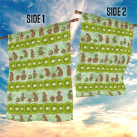 New Zealand Kiwi Fruit Witty Kiwi Bird Garden Flag DT02 - Polynesian Pride