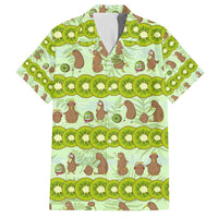 New Zealand Kiwi Fruit Witty Kiwi Bird Hawaiian Shirt DT02 Green - Polynesian Pride