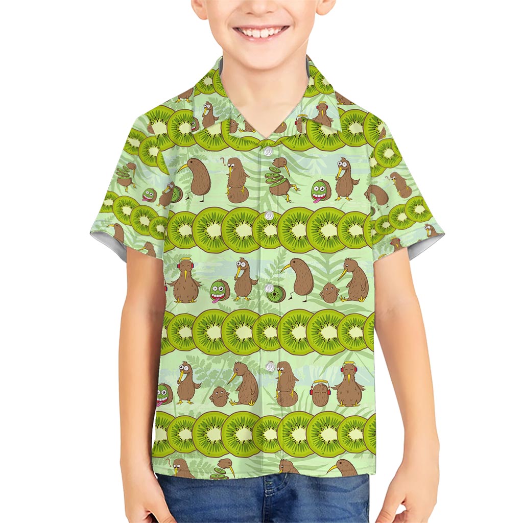 New Zealand Kiwi Fruit Witty Kiwi Bird Hawaiian Shirt DT02 - Polynesian Pride