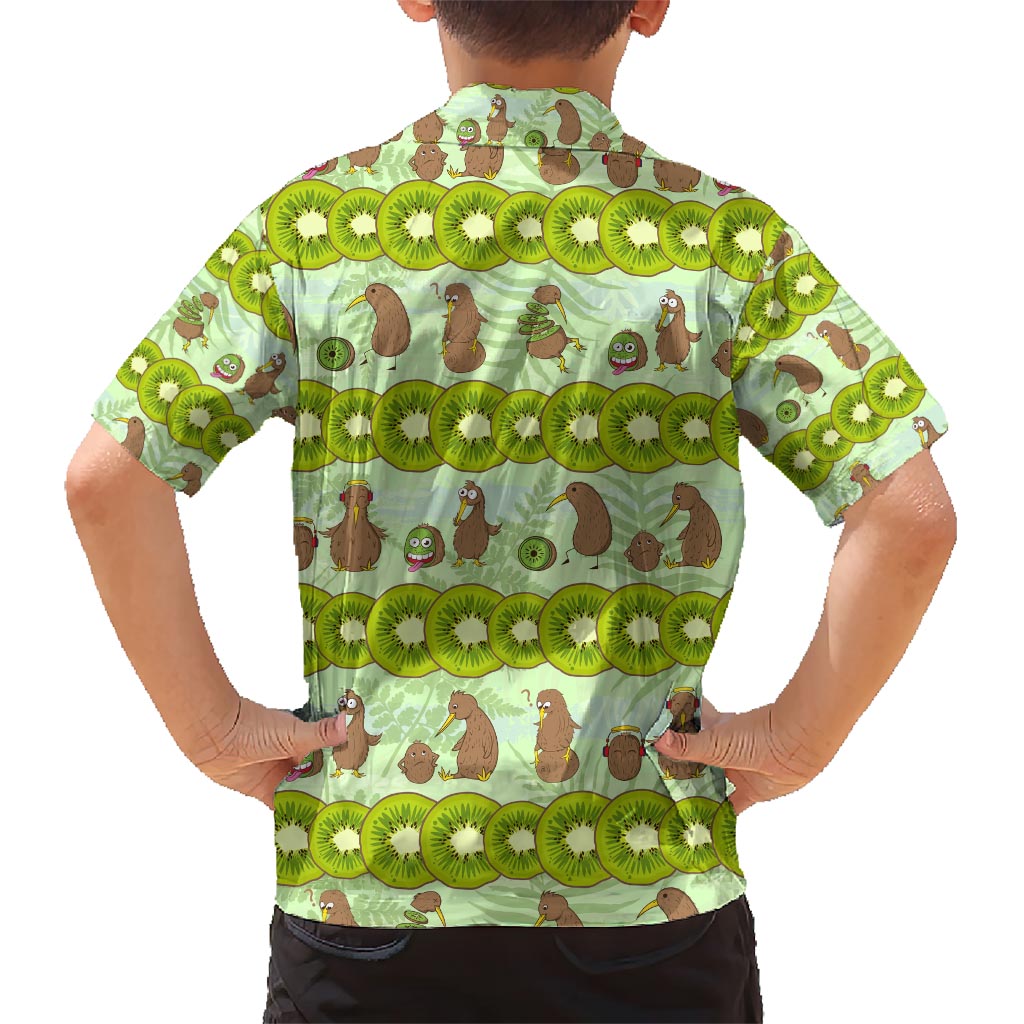 New Zealand Kiwi Fruit Witty Kiwi Bird Hawaiian Shirt DT02 - Polynesian Pride