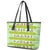 New Zealand Kiwi Fruit Witty Kiwi Bird Leather Tote Bag