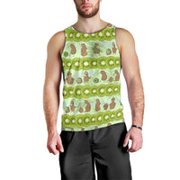 New Zealand Kiwi Fruit Witty Kiwi Bird Men Tank Top DT02 - Polynesian Pride