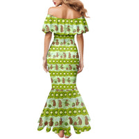 New Zealand Kiwi Fruit Witty Kiwi Bird Mermaid Dress DT02 - Polynesian Pride