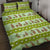 New Zealand Kiwi Fruit Witty Kiwi Bird Quilt Bed Set