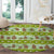 New Zealand Kiwi Fruit Witty Kiwi Bird Round Carpet