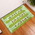 New Zealand Kiwi Fruit Witty Kiwi Bird Rubber Doormat