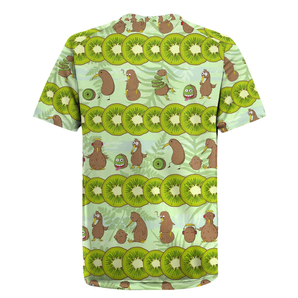 New Zealand Kiwi Fruit Witty Kiwi Bird Rugby Jersey DT02 - Polynesian Pride