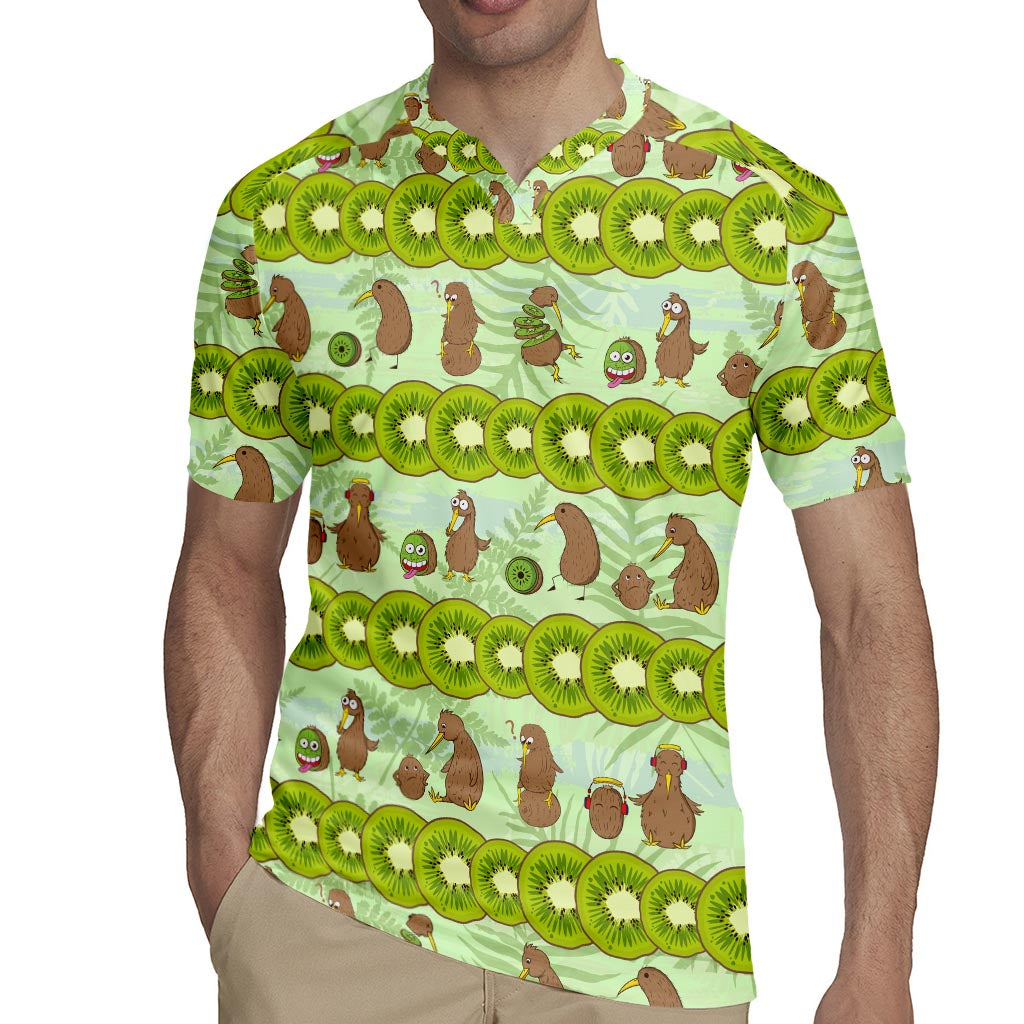New Zealand Kiwi Fruit Witty Kiwi Bird Rugby Jersey DT02 - Polynesian Pride