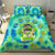 Just a Girl Who Loves Kiwis Bedding Set New Zealand Tie Dye