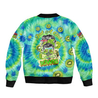Just a Girl Who Loves Kiwis Bomber Jacket New Zealand Tie Dye DT02 - Polynesian Pride