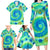 Just a Girl Who Loves Kiwis Family Matching Long Sleeve Bodycon Dress and Hawaiian Shirt New Zealand Tie Dye