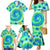 Just a Girl Who Loves Kiwis Family Matching Mermaid Dress and Hawaiian Shirt New Zealand Tie Dye