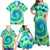 Just a Girl Who Loves Kiwis Family Matching Off Shoulder Maxi Dress and Hawaiian Shirt New Zealand Tie Dye