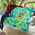 Just a Girl Who Loves Kiwis Quilt New Zealand Tie Dye