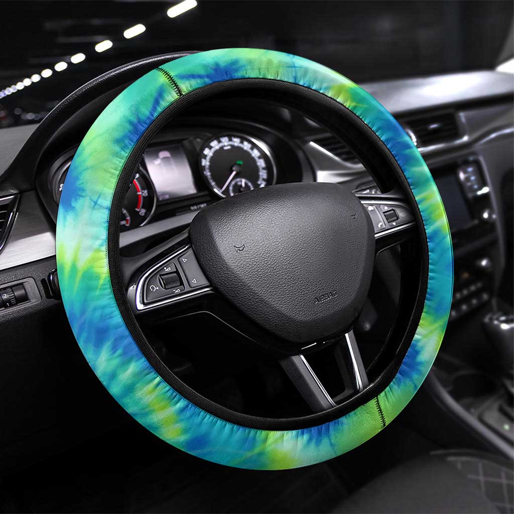 Just a Girl Who Loves Kiwis Steering Wheel Cover New Zealand Tie Dye