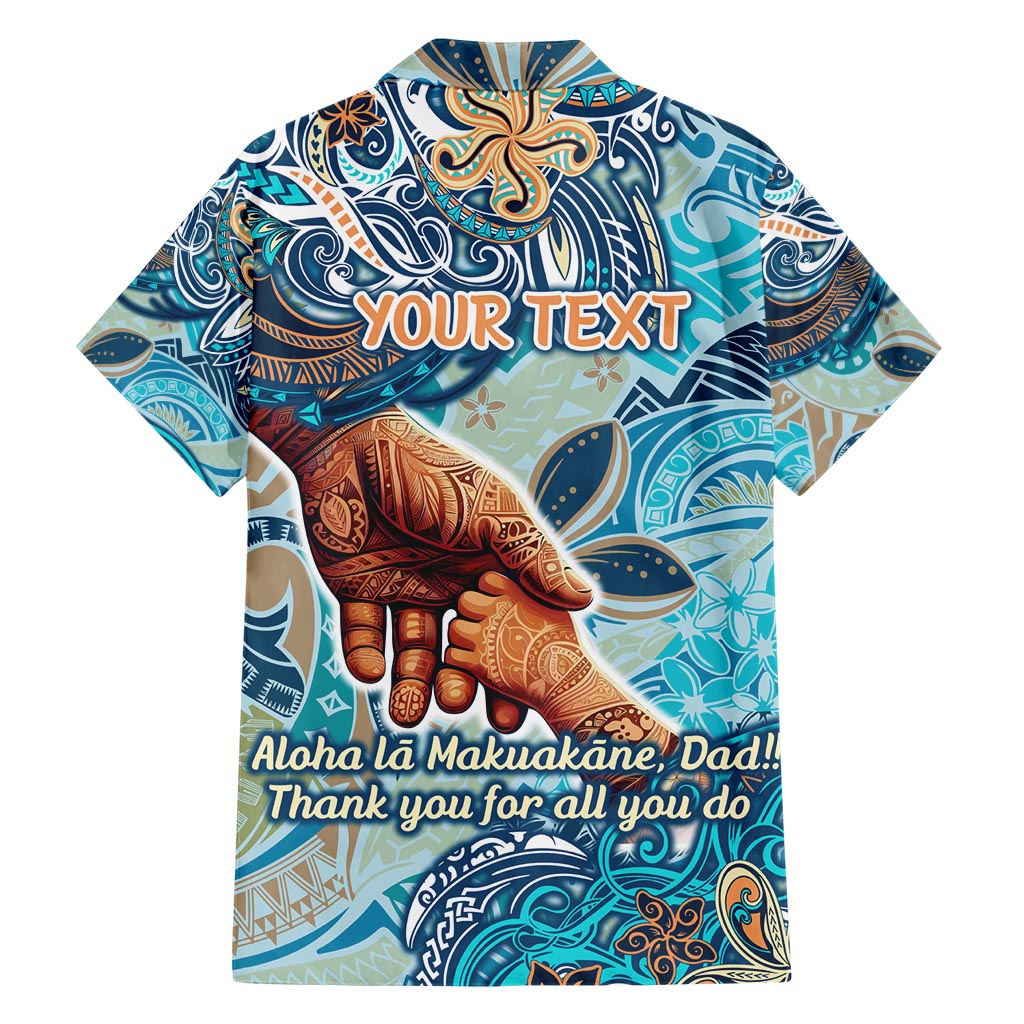 Hand In Hand Father's Day Polynesian Hawaiian Shirt Tribal Flower Pattern DT02 - Polynesian Pride