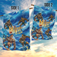 Hawaii Father's Day Garden Flag The Surfing Dad Polynesian Tattoo DT02 - Polynesian Pride