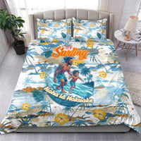 Hawaii Father's Day It's Surfing Time Bedding Set Aloha L Makuakane DT02 - Polynesian Pride