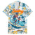 Hawaii Father's Day It's Surfing Time Hawaiian Shirt Aloha Lā Makuakane