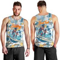 Hawaii Father's Day It's Surfing Time Men Tank Top Aloha L Makuakane DT02 - Polynesian Pride