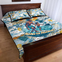 Hawaii Father's Day It's Surfing Time Quilt Bed Set Aloha L Makuakane DT02 - Polynesian Pride