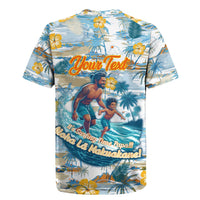 Hawaii Father's Day It's Surfing Time Rugby Jersey Aloha L Makuakane DT02 - Polynesian Pride