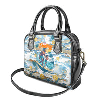 Hawaii Father's Day It's Surfing Time Shoulder Handbag Aloha L Makuakane DT02 - Polynesian Pride